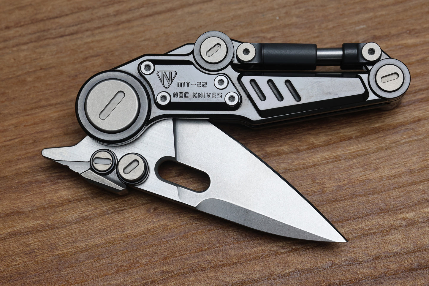 MT-22 MINI S-08 - ZIRCONIUM HANDLE - M390 BLADE