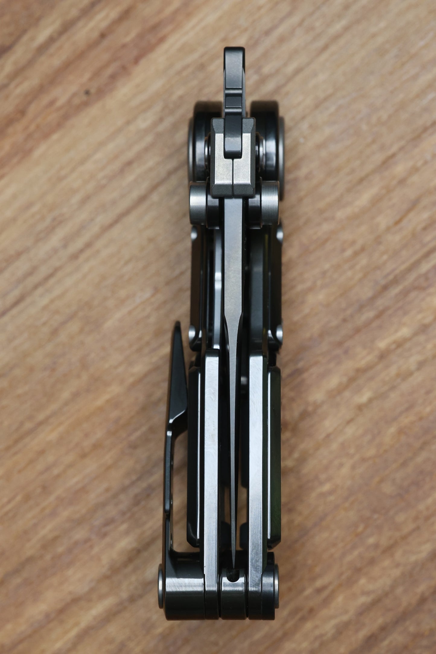 MT-22 MINI S-08 - ZIRCONIUM HANDLE - BLACK M390 BLADE
