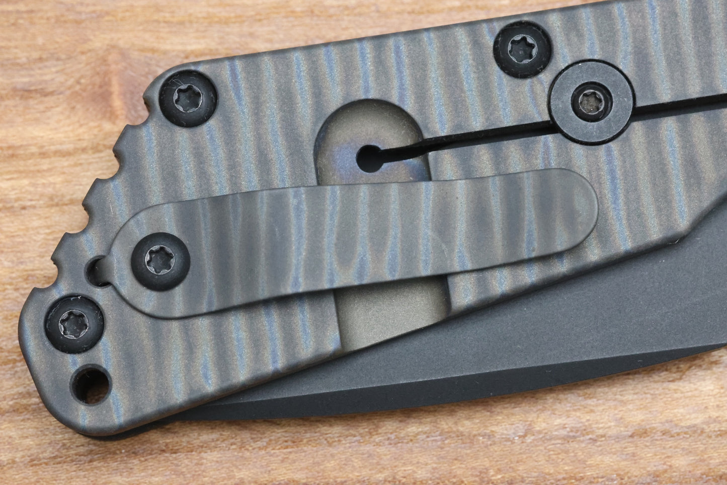 STRIDER KNIVES - SMF - FLAG PATTERN PD#1 BLADE