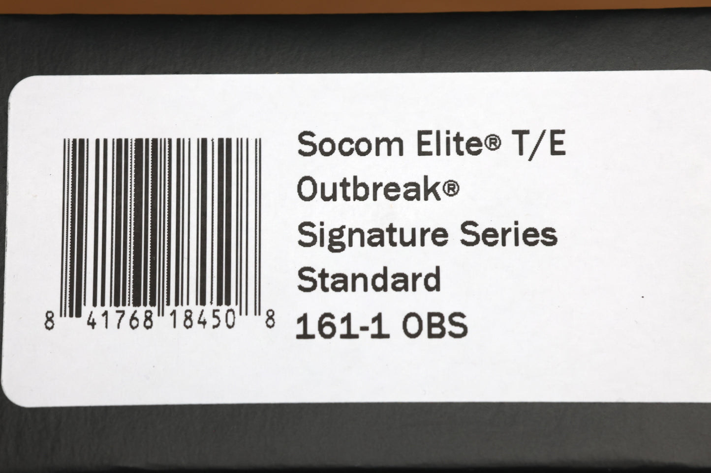 MICROTECH SOCOM ELITE TANTO EDGE MANUAL OUTBREAK SIGNATURE SERIES 161-1OBS