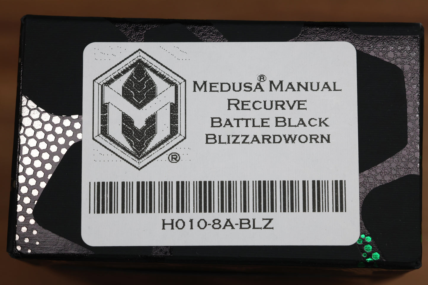HERETIC KNIVES MEDUSA MANUAL - RECURVE - BATTLE BLACK - BLIZZARDWORN