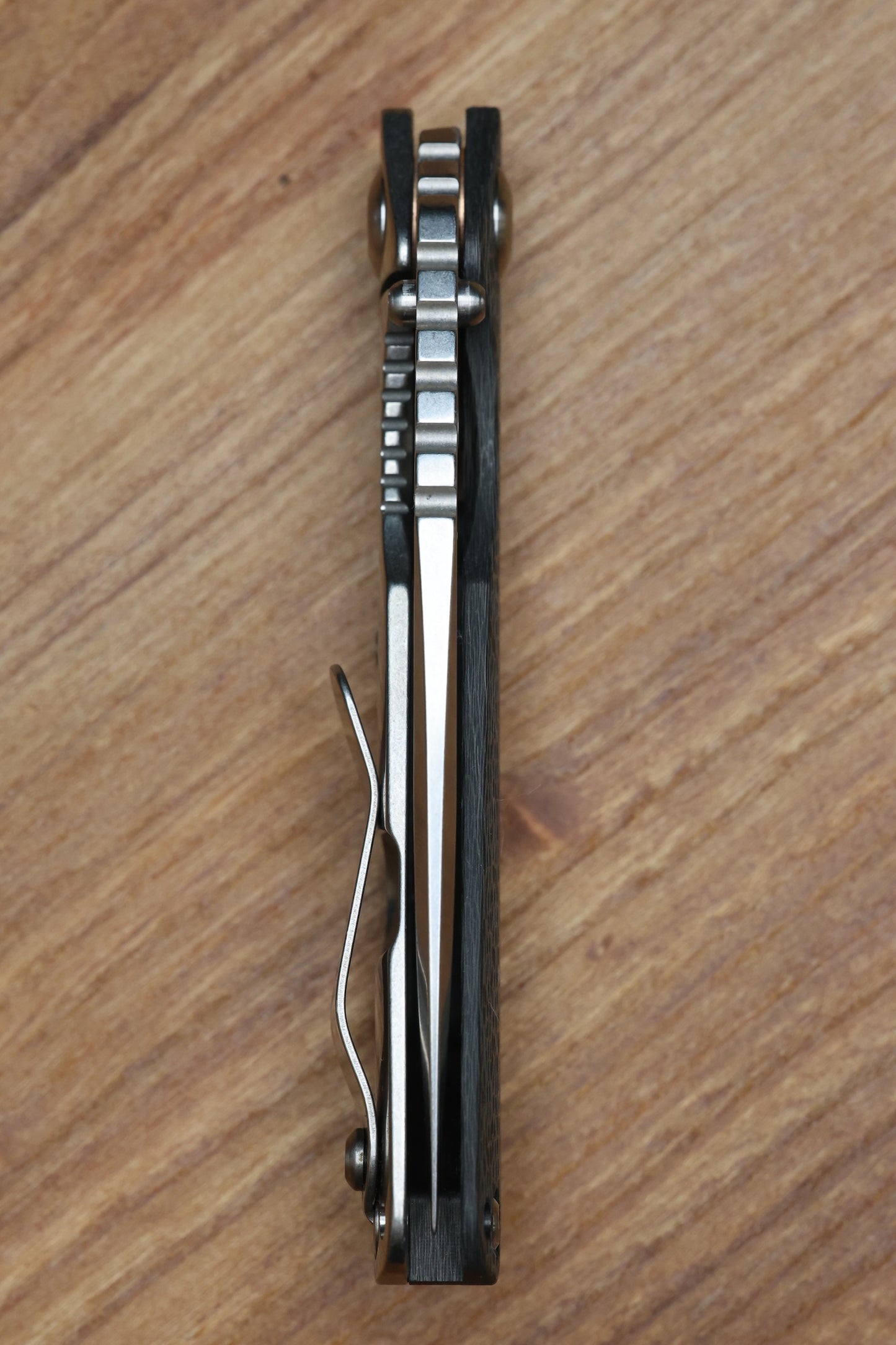 MICK STRIDER SNG CONTOURED CARBON FIBER/TITANIUM & S30V