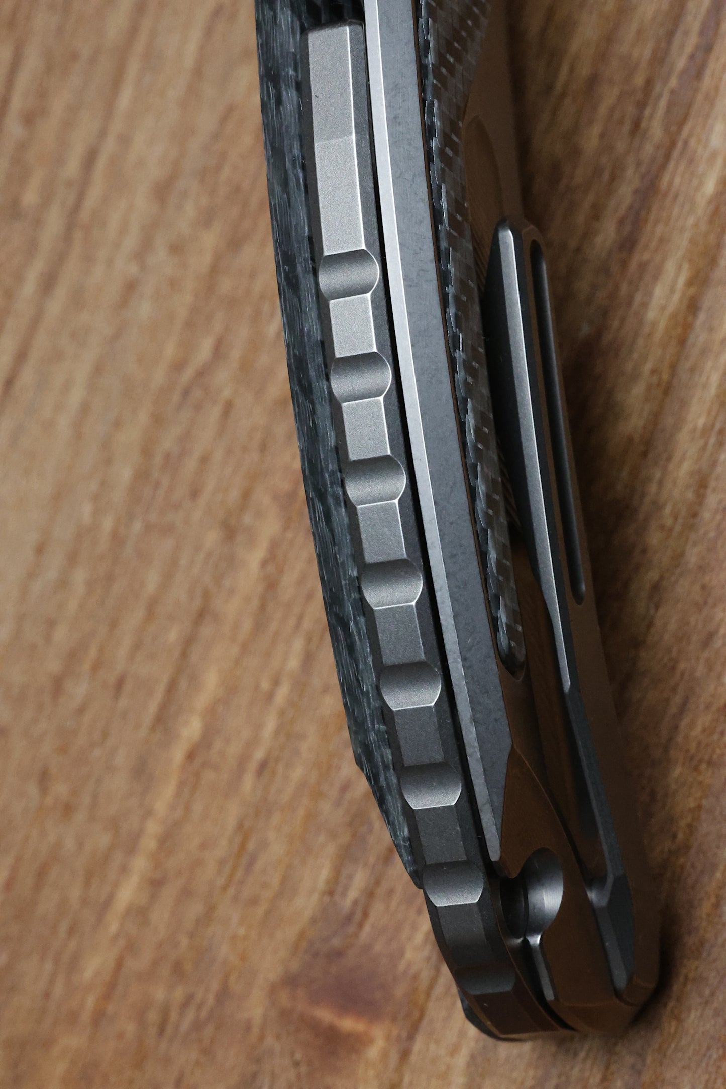 SHIROGOROV "LIMITED EDITION" RJ MARTIN DESIGN ARCTIC OVERKILL - ZDI-VG BLADE - TITANIUM/ALUTEX HANDLE - SRRBS