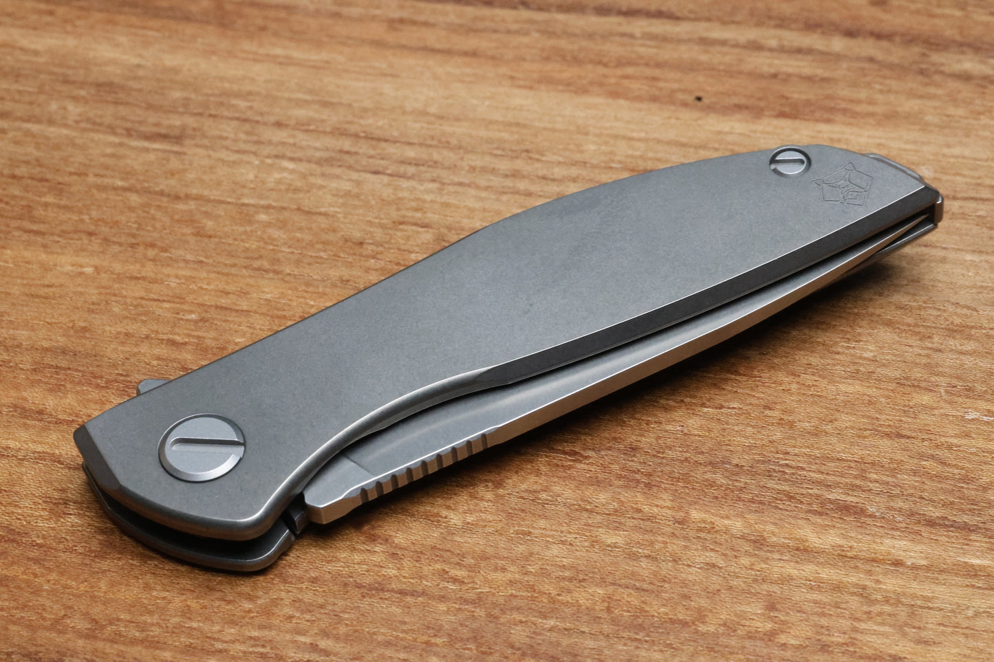 SHIROGOROV NEON LITE – ELMAX BLADE – TITANIUM HANDLE – MRBS