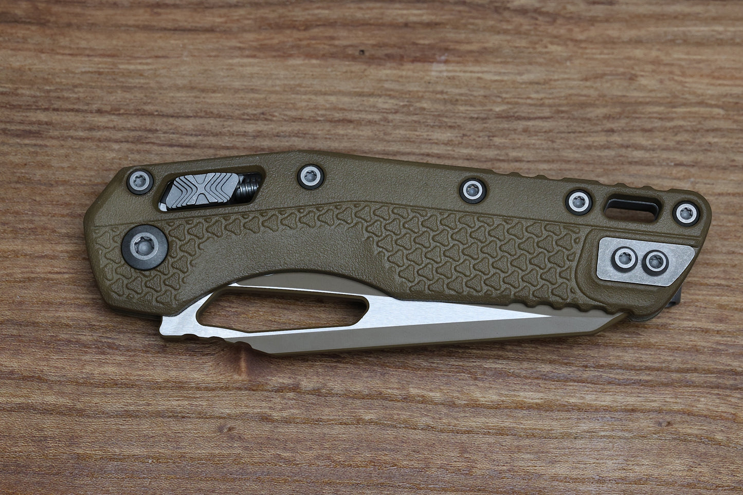 MICROTECH KNIVES MSI RAM LOK POLYMER DARK EARTH CERAKOTE STANDARD 210T-1 PMCDE