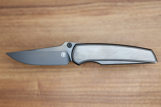 CHAVES JAKE MCCOY INTEGRAL DISCIPLE STREET BLACK SATIN PVD TITANIUM BLACK SATIN PVD M390 BLADE