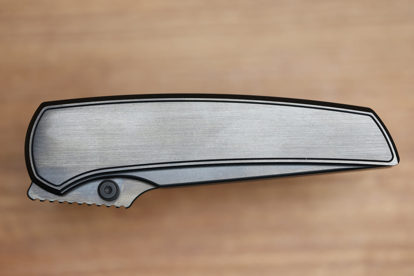 CHAVES JAKE MCCOY INTEGRAL DISCIPLE STREET BLACK SATIN PVD TITANIUM BLACK SATIN PVD M390 BLADE