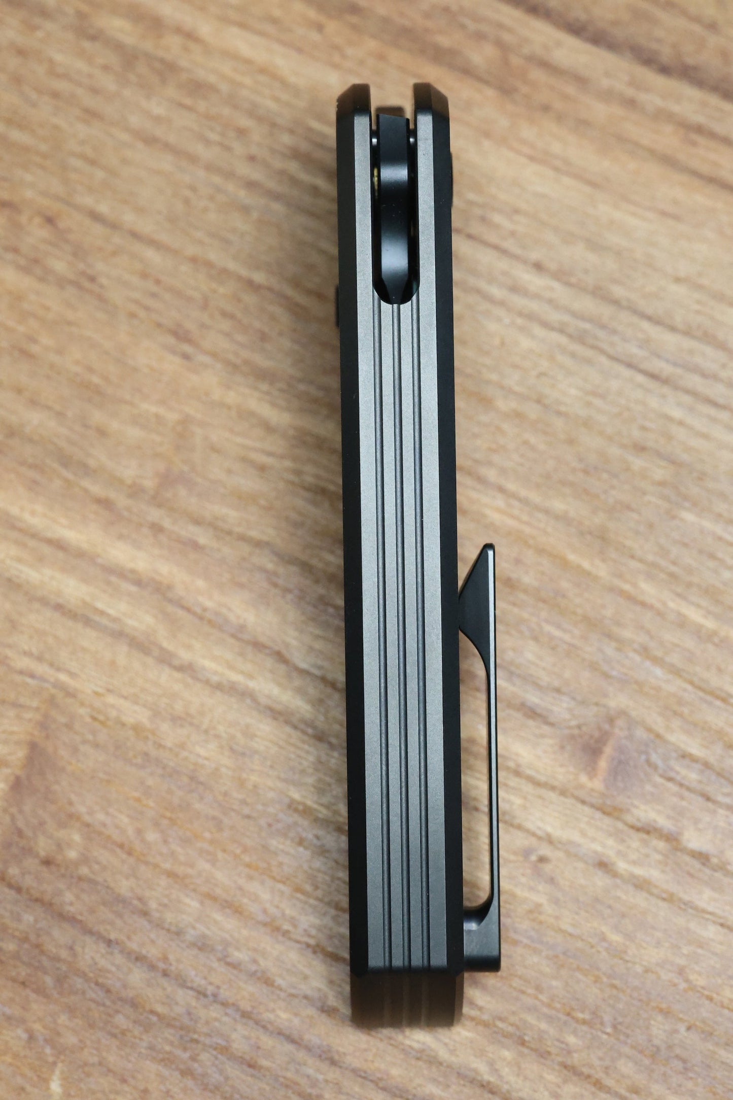 CHAVES JAKE MCCOY INTEGRAL DISCIPLE STREET BLACK SATIN PVD TITANIUM BLACK SATIN PVD M390 BLADE