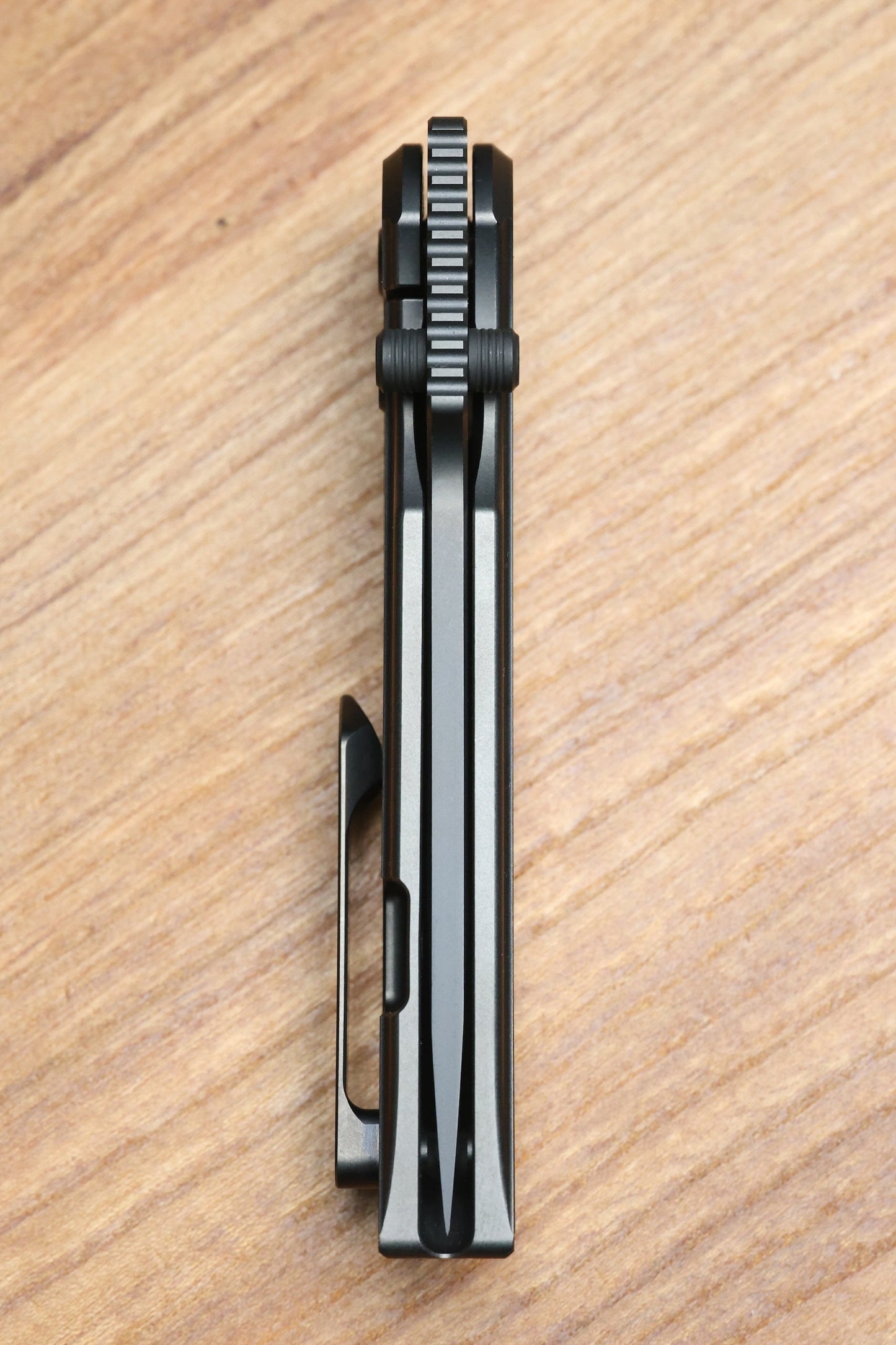 CHAVES JAKE MCCOY INTEGRAL DISCIPLE STREET BLACK SATIN PVD TITANIUM BLACK SATIN PVD M390 BLADE
