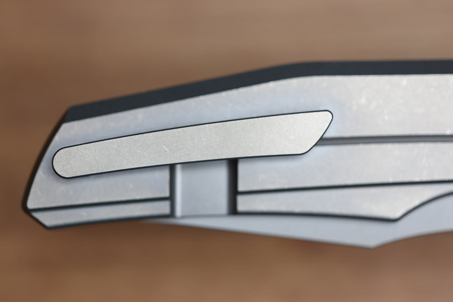 CHAVES KNIVES JAKE MCCOY OMEGA STREET STONEWASH  TITANIUM INTEGRAL HANDLE & MAZCHINE FINISH M390