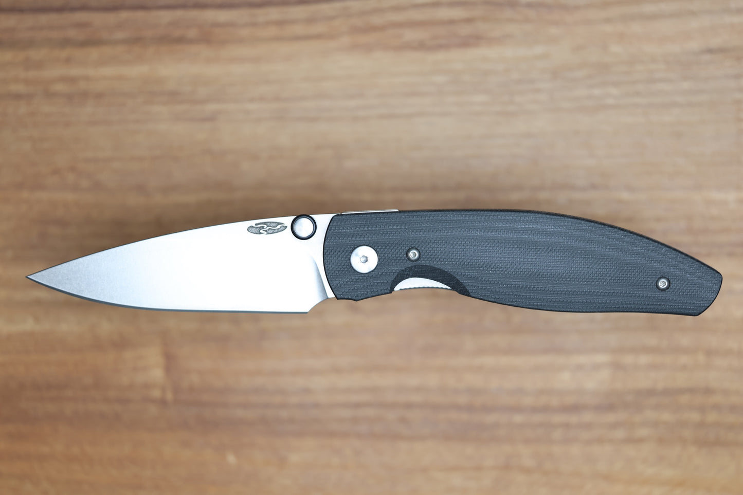 THREE RIVERS MANUFACTURING ATOM JET BLACK G10 MAGNACUT BLADE