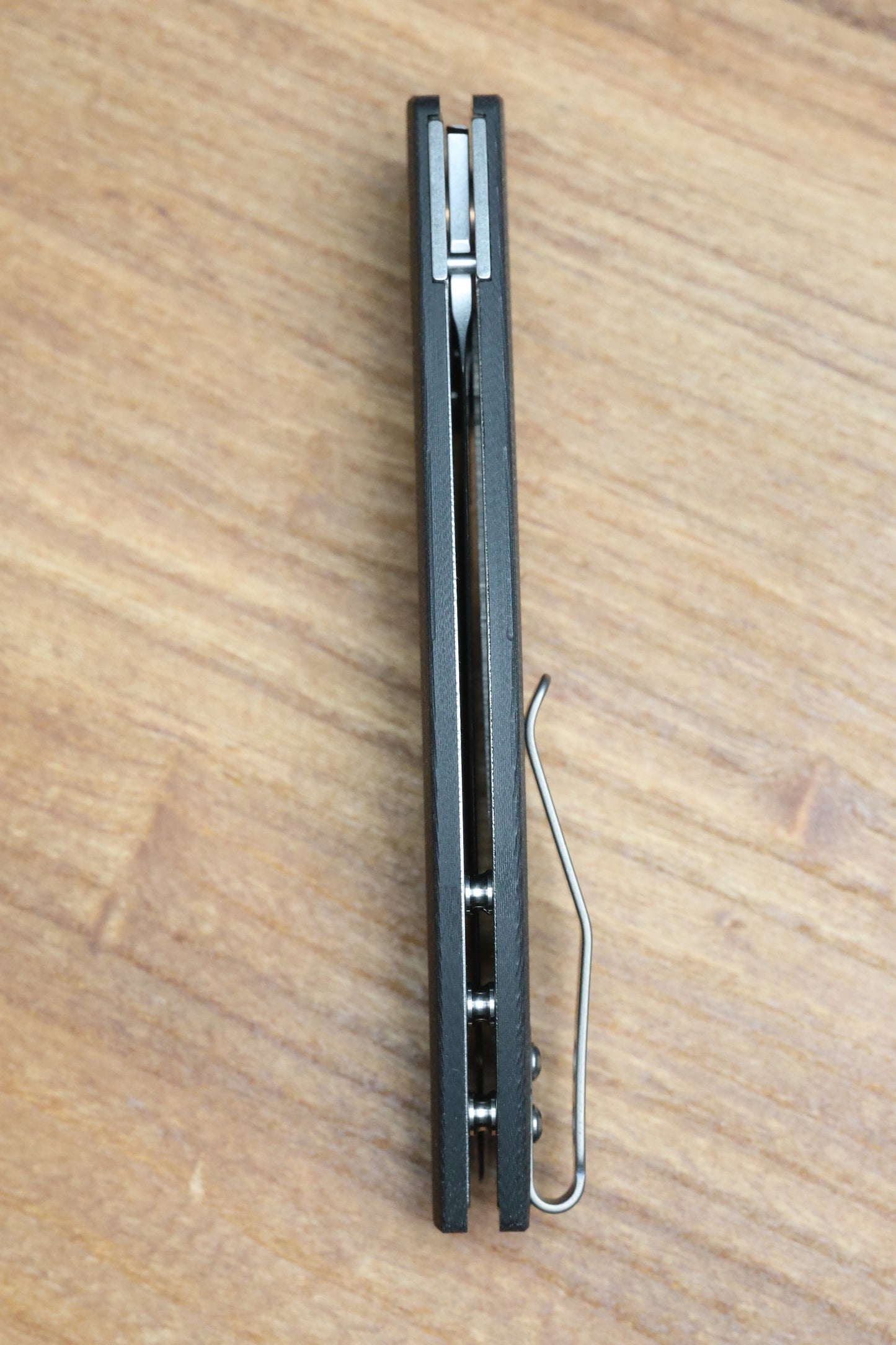 THREE RIVERS MANUFACTURING ATOM JET BLACK G10 MAGNACUT BLADE