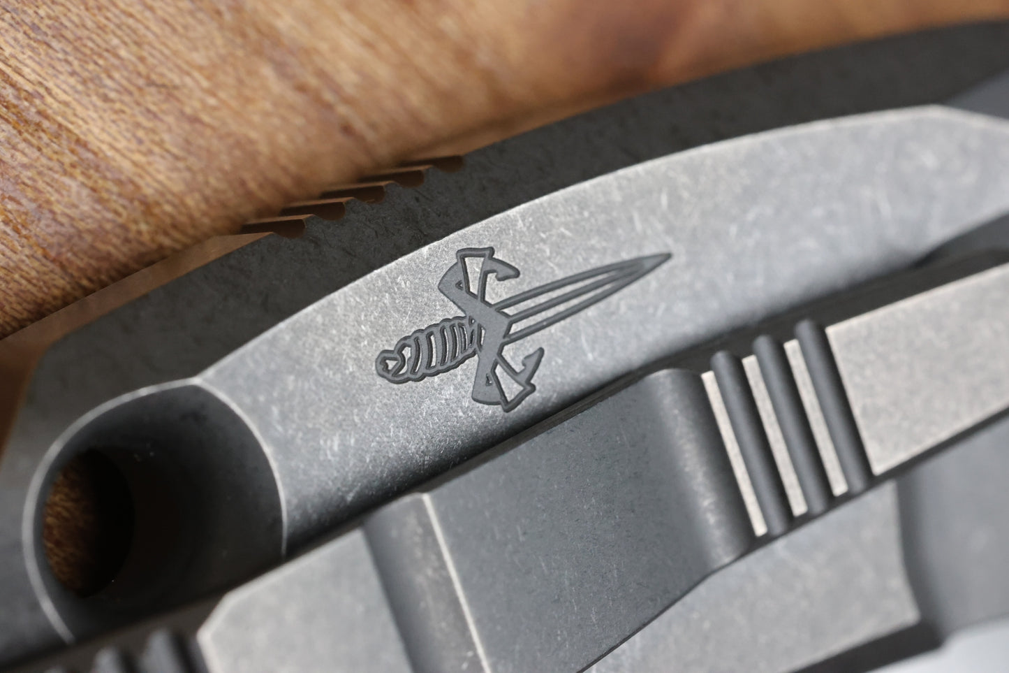 CUSTOM KNIFE FACTORY & ANTHONY MARFIONE COLLABORATION RATAX - ZIRCUTI ACCENTS AND M398