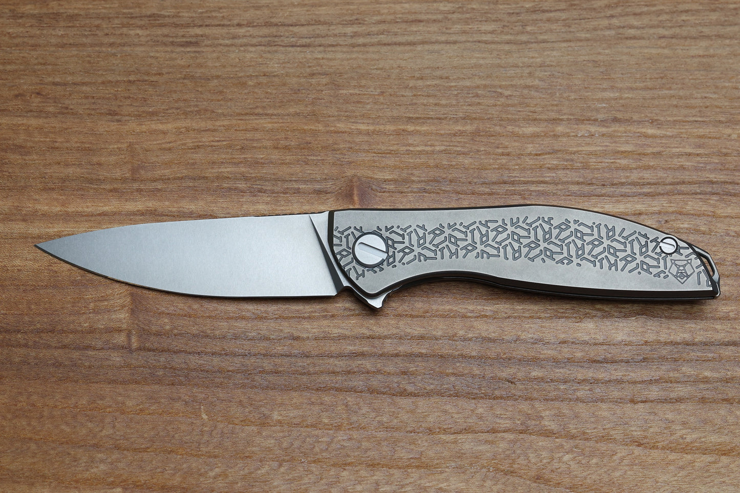SHIROGOROV KNIVES NEON R1P GEN. 2 - TITANIUM HANDLE - ELMAX BLADE - MRBS