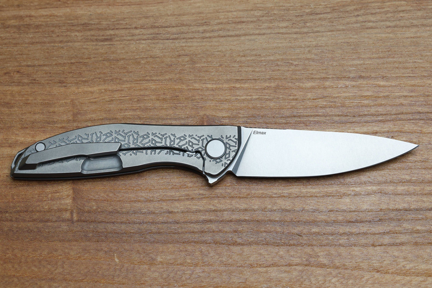 SHIROGOROV KNIVES NEON R1P GEN. 2 - TITANIUM HANDLE - ELMAX BLADE - MRBS