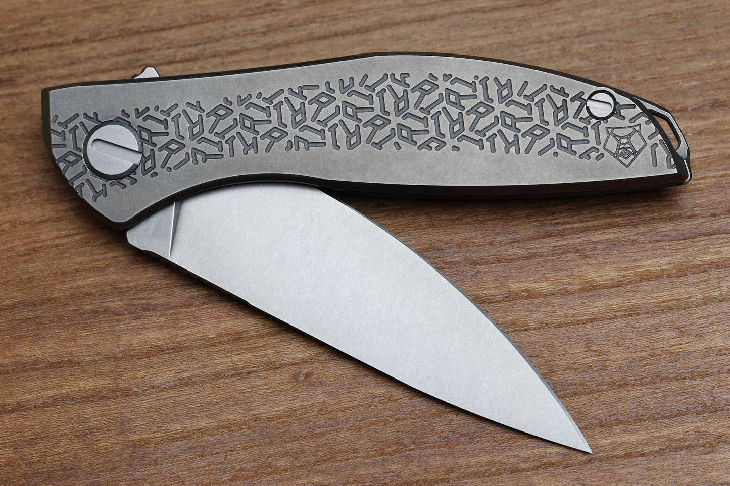 SHIROGOROV KNIVES NEON R1P GEN. 2 - TITANIUM HANDLE - ELMAX BLADE - MRBS