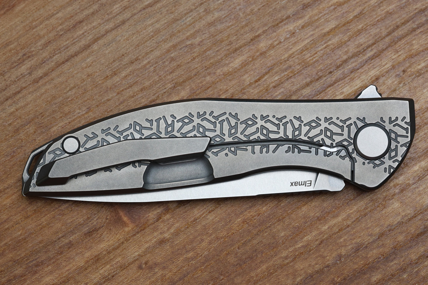 SHIROGOROV KNIVES NEON R1P GEN. 2 - TITANIUM HANDLE - ELMAX BLADE - MRBS