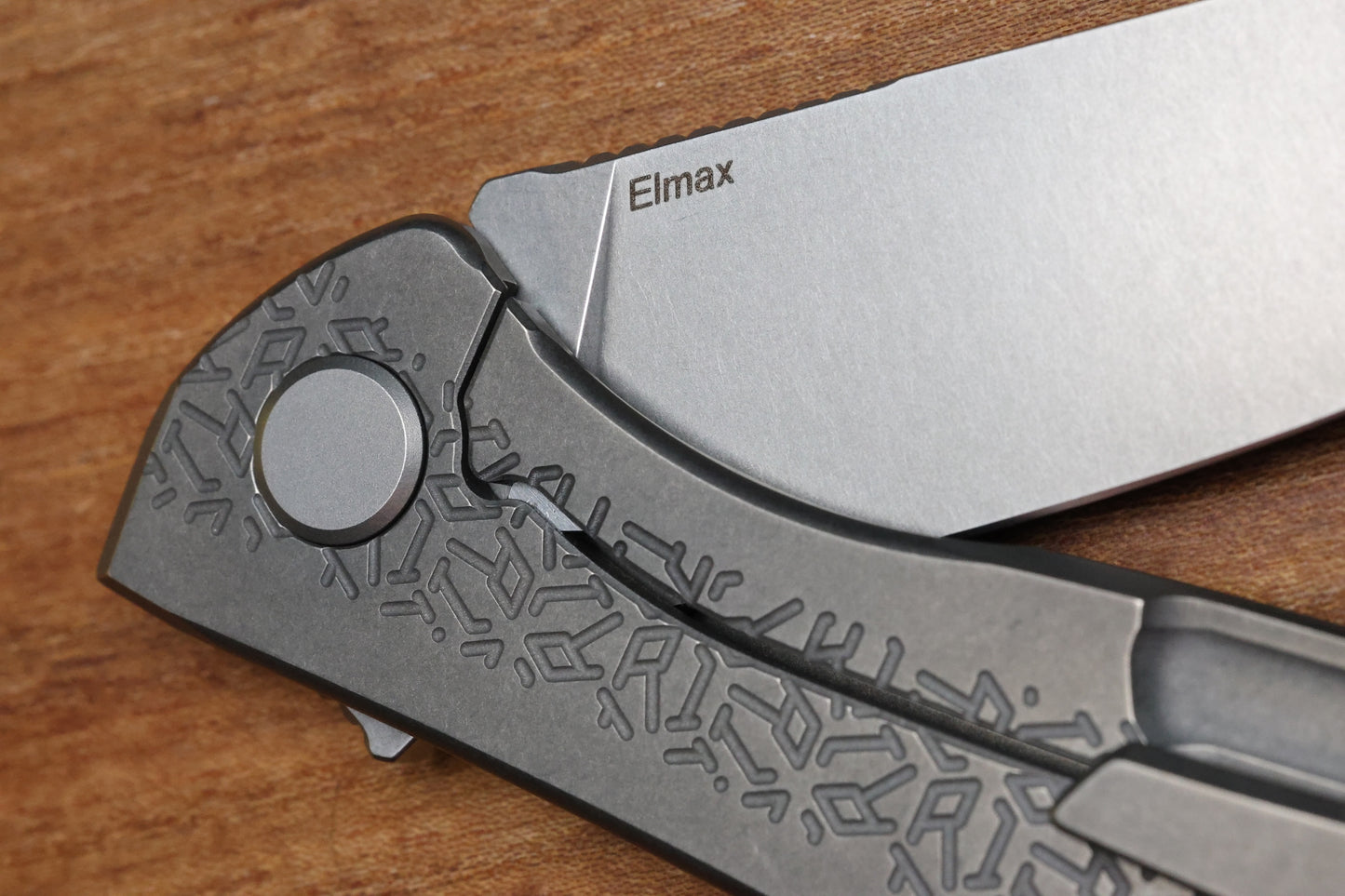 SHIROGOROV KNIVES NEON R1P GEN. 2 - TITANIUM HANDLE - ELMAX BLADE - MRBS
