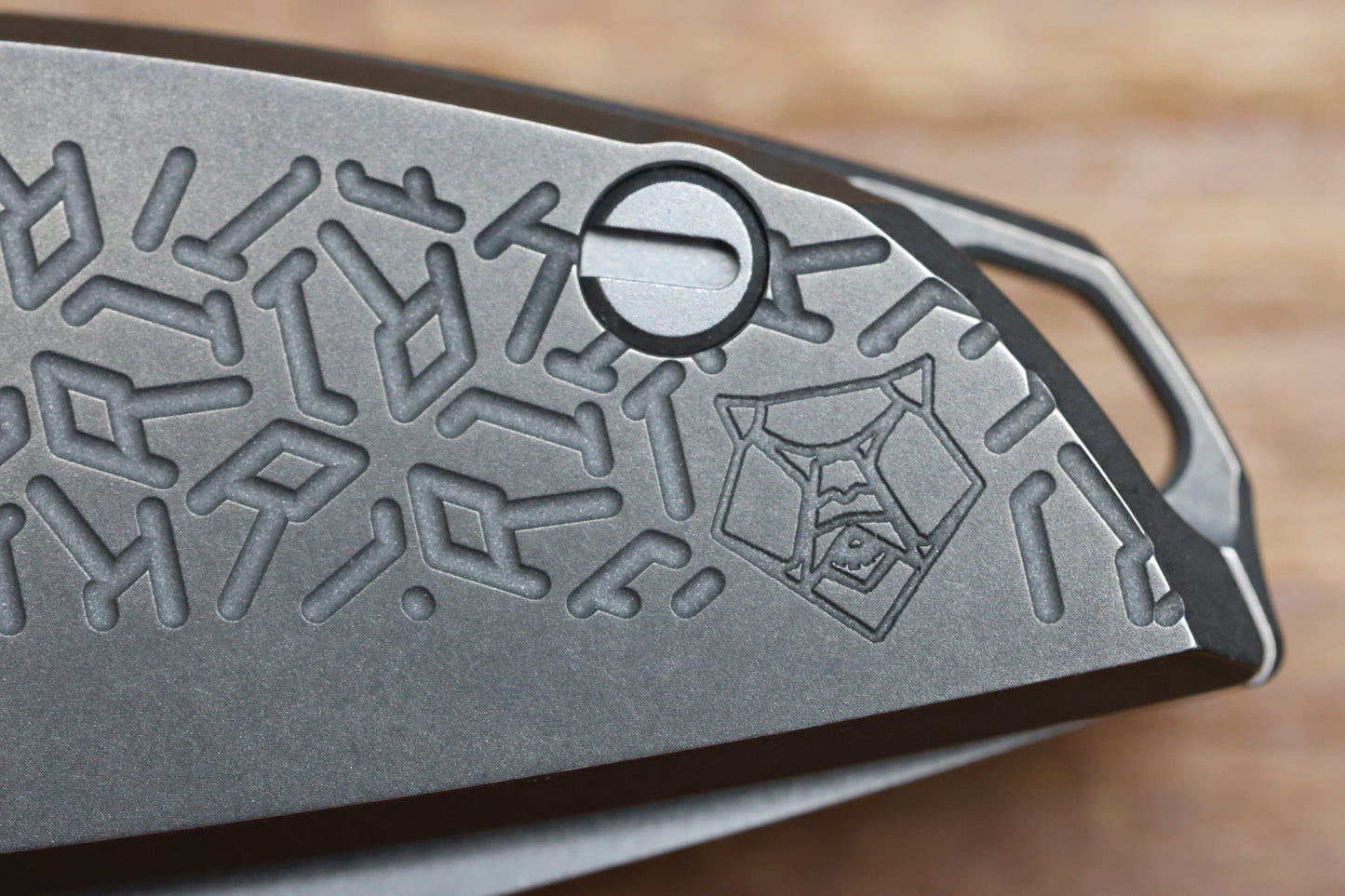 SHIROGOROV KNIVES NEON R1P GEN. 2 - TITANIUM HANDLE - ELMAX BLADE - MRBS