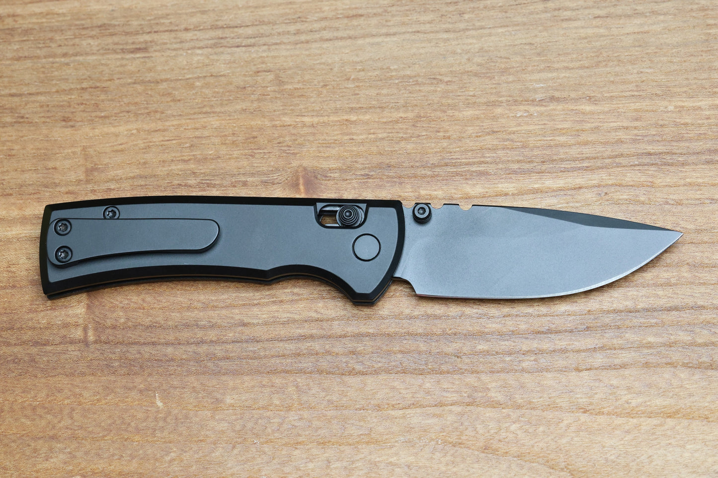 CHAVES KNIVES X-LOCK W/ BLACK ALUMINUM HANDLES & BLACK D2
