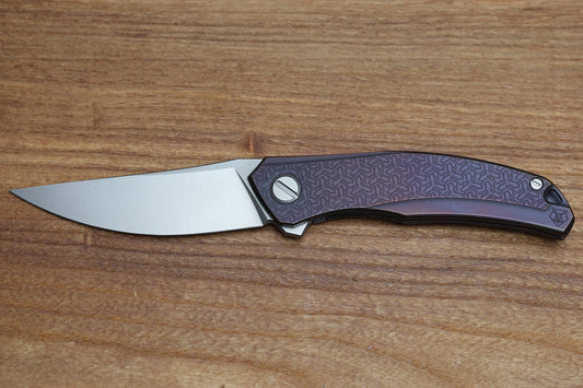 SHIROGOROV QUANTUM R1P – PURPLE TITANIUM HANDLE – CROMAX PM – MRBS