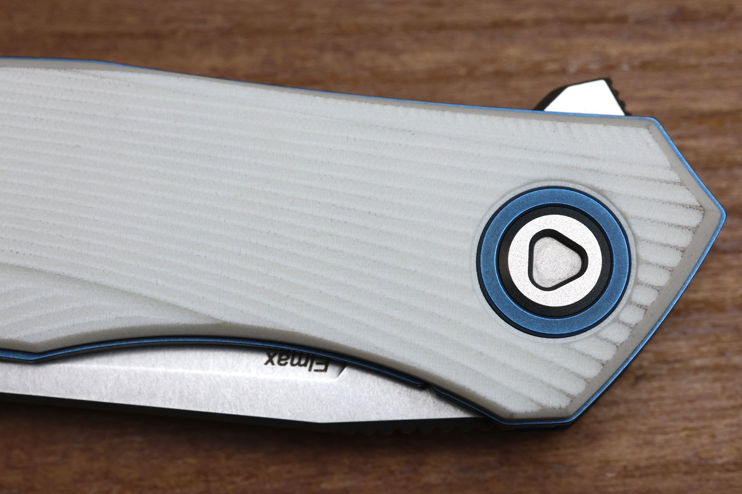 SHIROGOROV URSUS Q95 NY26 - WHITE MICARTA HANDLE - ELMAX BLADE - MRBS