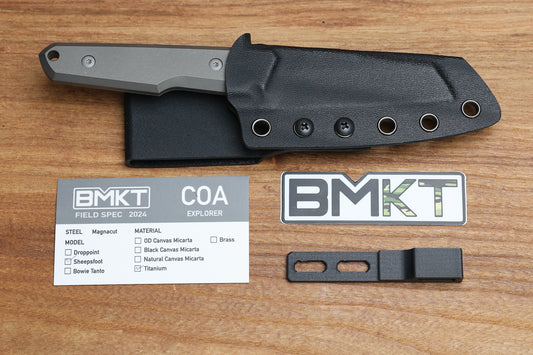 BMKT FIELD SPEC EXPLORER TITANIUM SHEEPSFOOT MAGNACUT