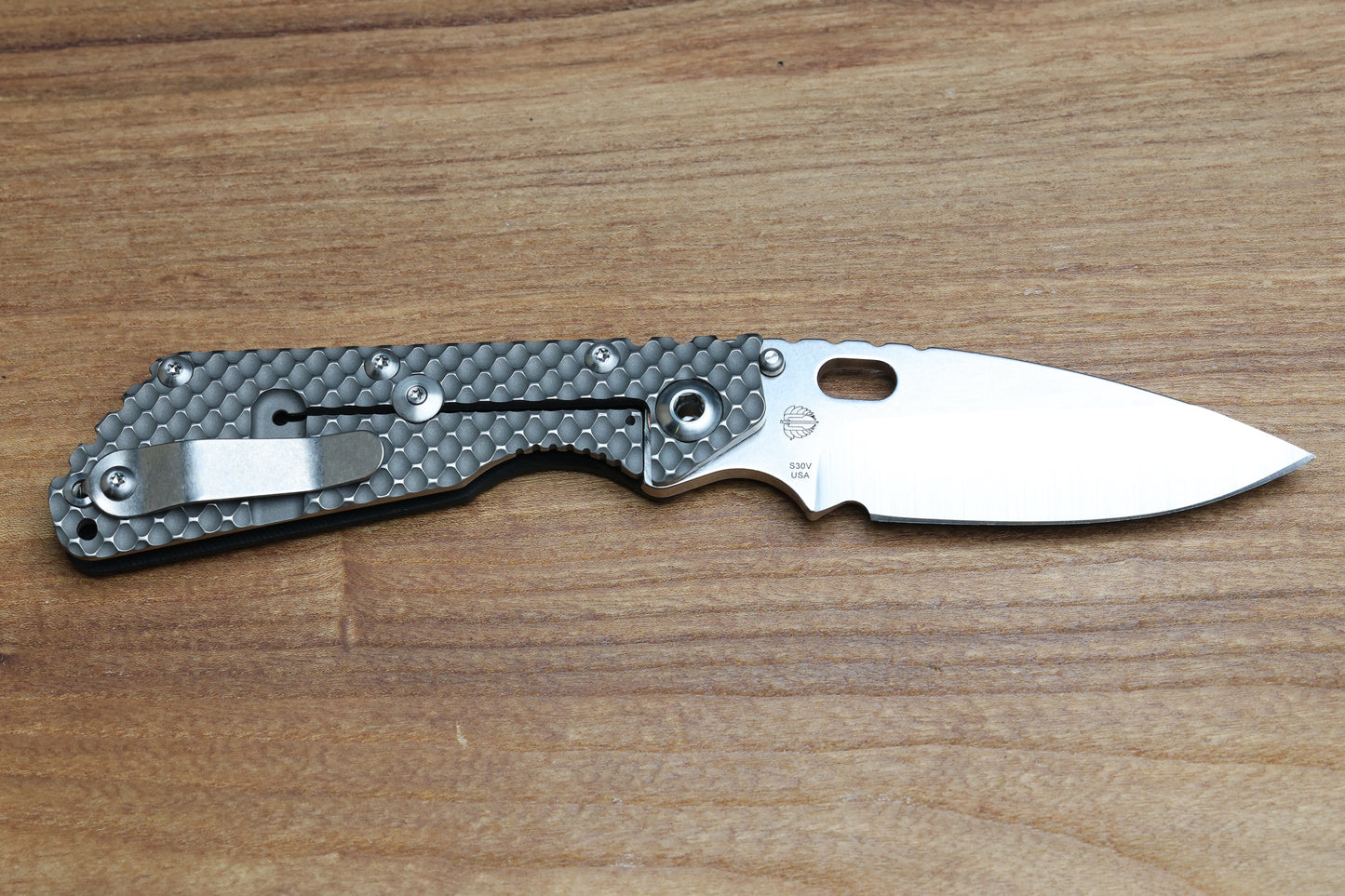 MICK STRIDER KNIVES SMF G10 GUNNER GRIP S30V BLADE
