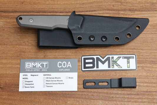 BMKT FIELD SPEC EXPLORER TITANIUM BOWIE TANTO MAGNACUT