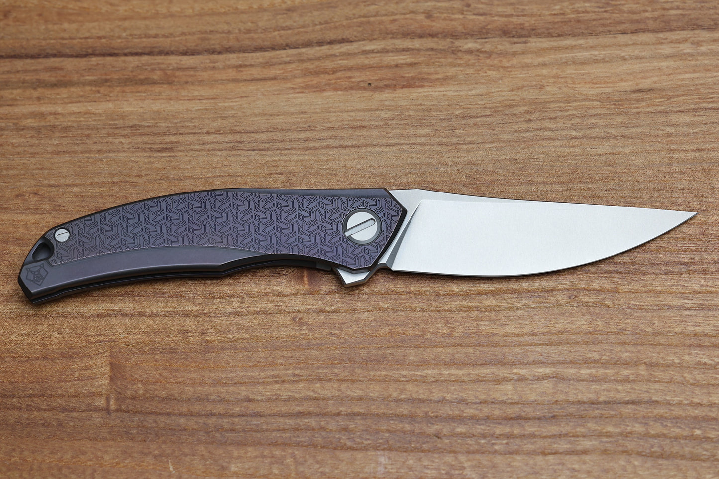 SHIROGOROV QUANTUM R1P LEFTY – PURPLE TITANIUM HANDLE – CROMAX PM – MRBS