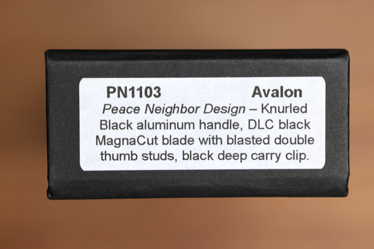 PRO-TECH PEACE NEIGHBOR AVALON BUTTON LOCK DLC DROP POINT PN1103