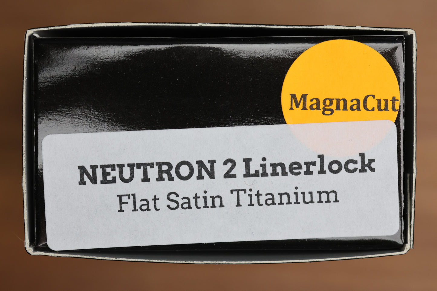THREE RIVERS MANUFACTURING NEUTRON 2 FLAT SATIN TITANIUM 3" MAGNACUT