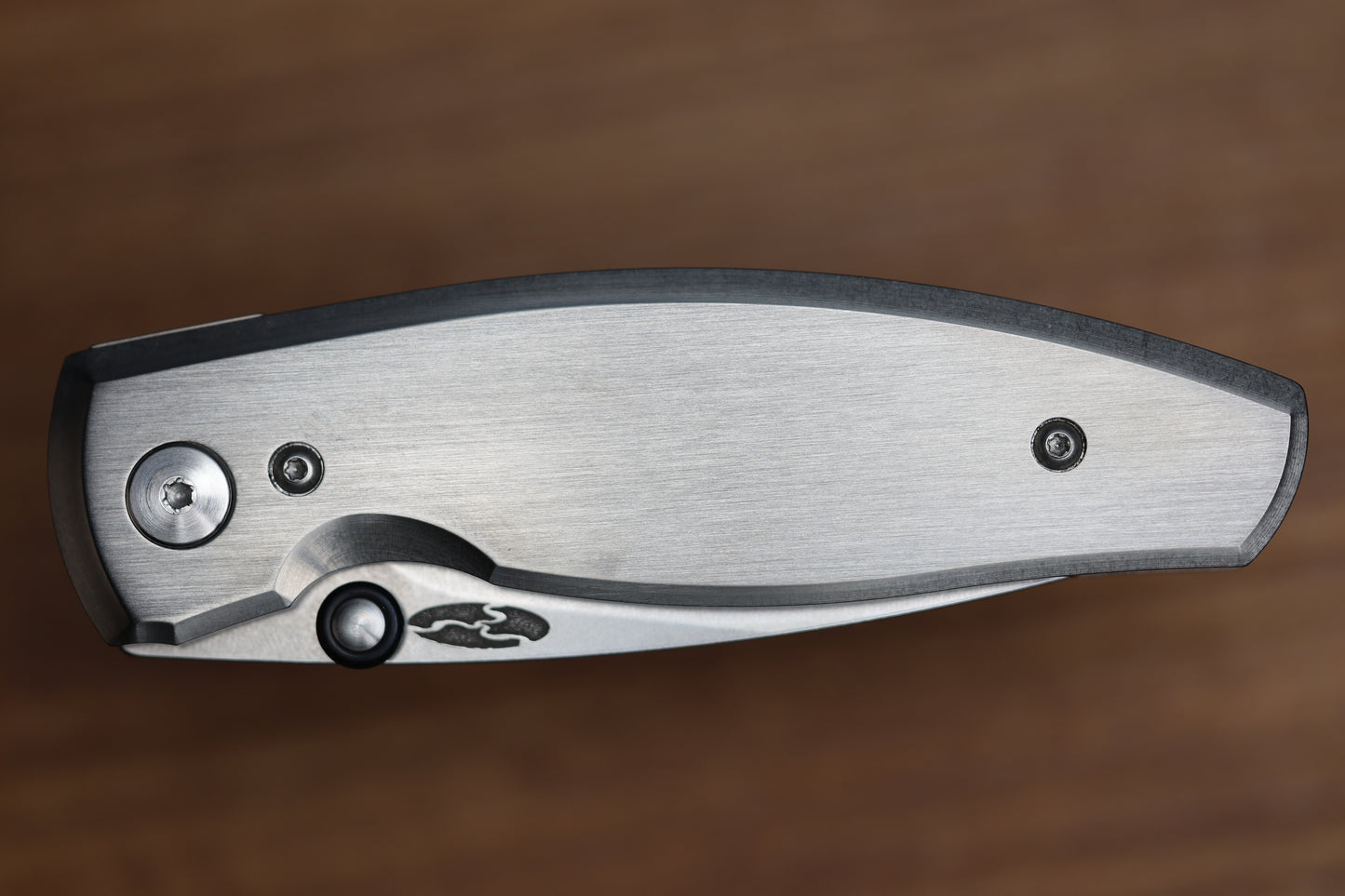 THREE RIVERS MANUFACTURING NEUTRON 2 FLAT SATIN TITANIUM 3" MAGNACUT