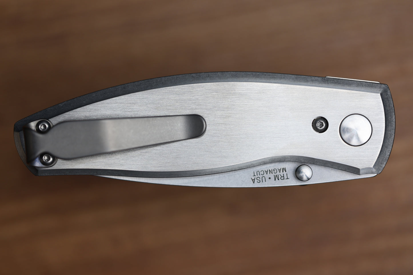 THREE RIVERS MANUFACTURING NEUTRON 2 FLAT SATIN TITANIUM 3" MAGNACUT