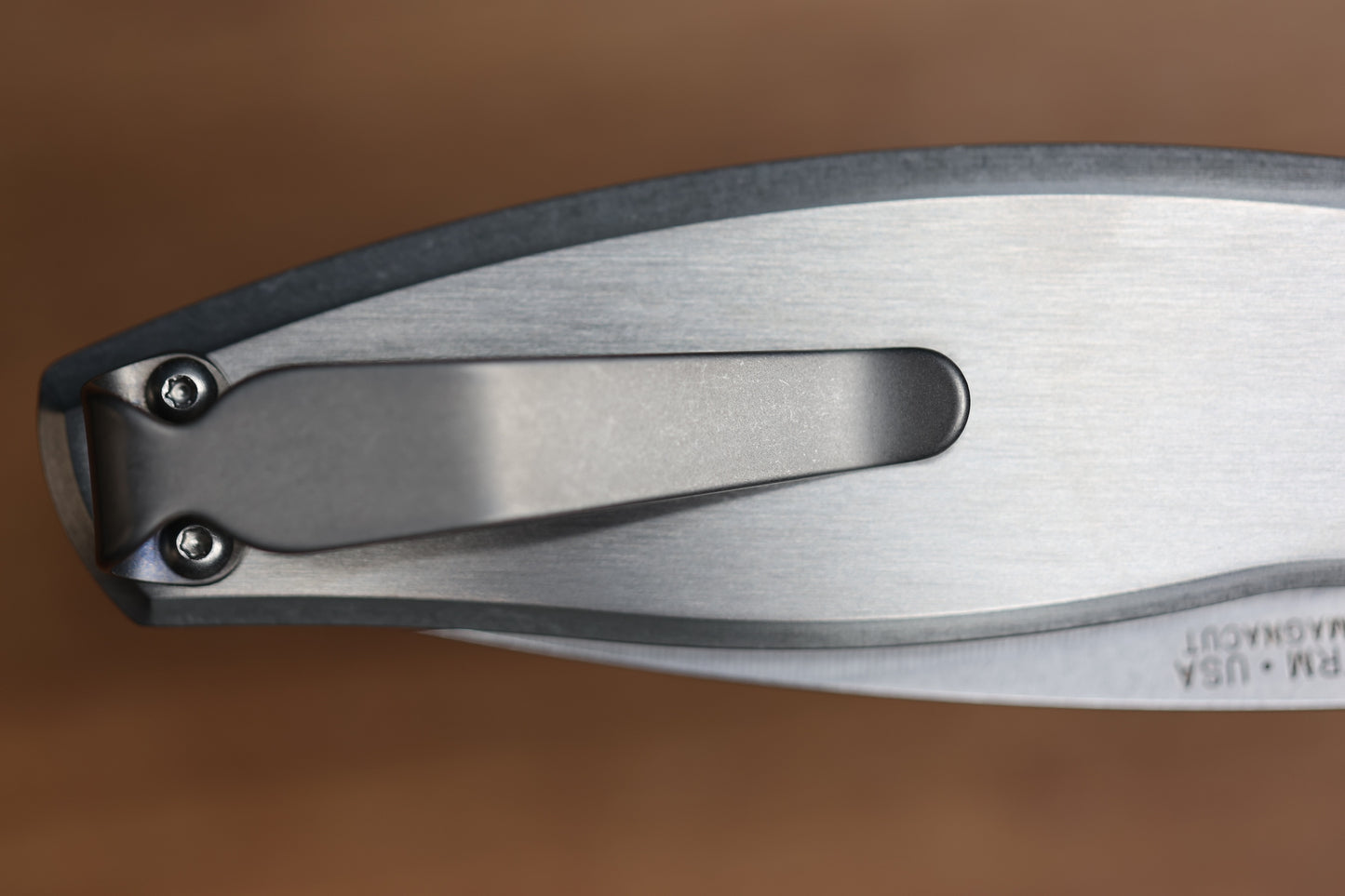 THREE RIVERS MANUFACTURING NEUTRON 2 FLAT SATIN TITANIUM 3" MAGNACUT