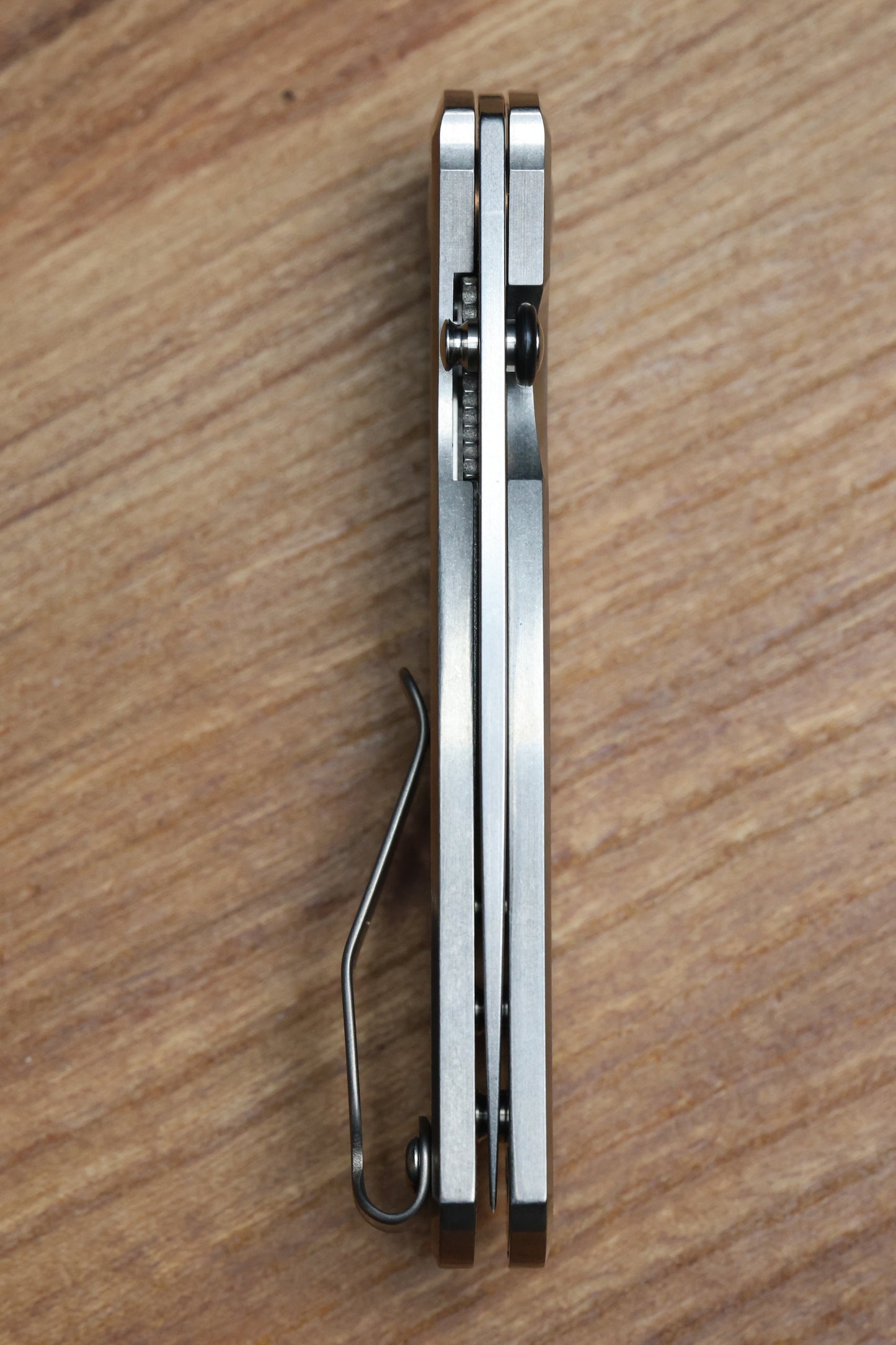 THREE RIVERS MANUFACTURING NEUTRON 2 FLAT SATIN TITANIUM 3" MAGNACUT