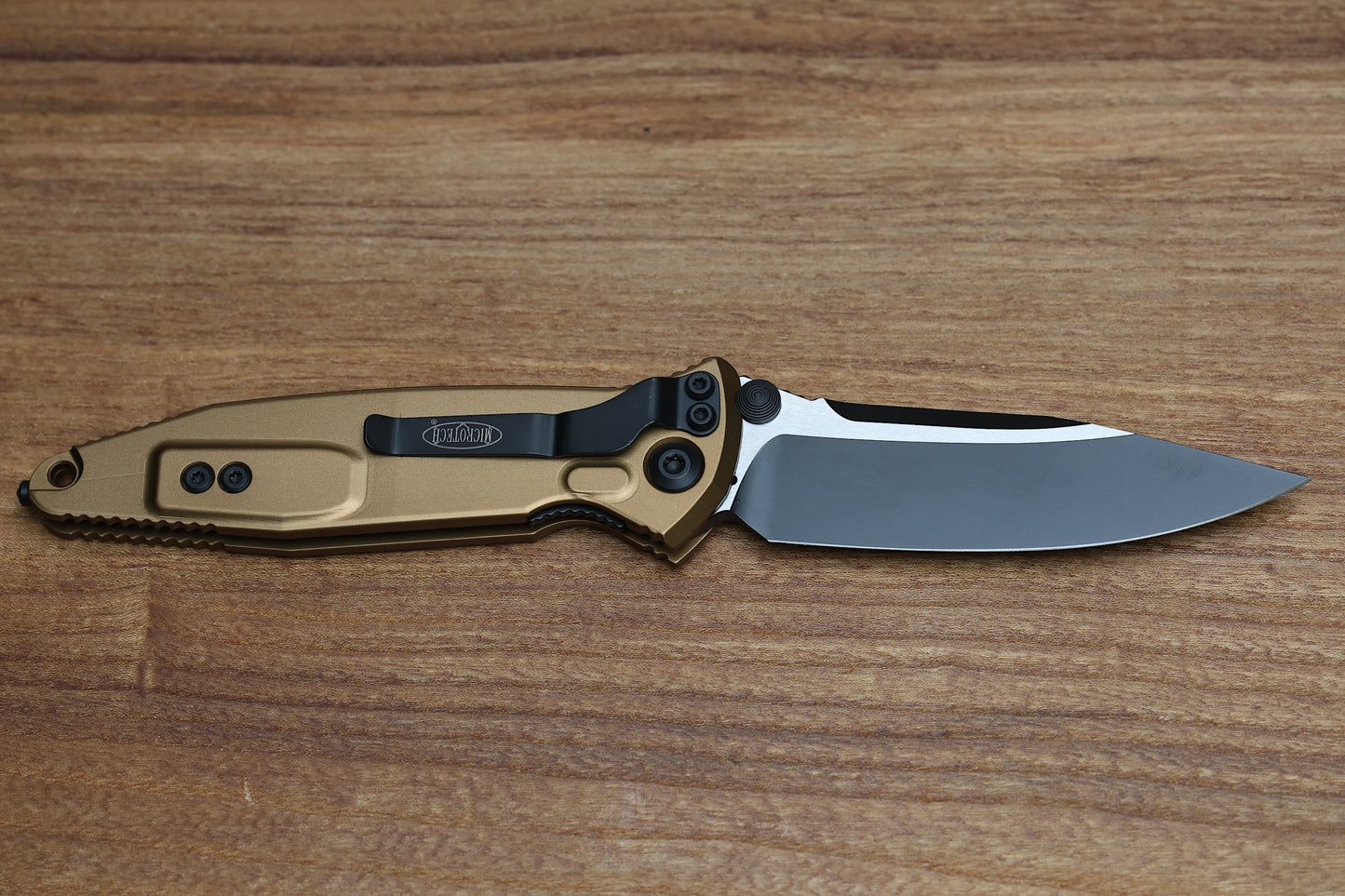 MICROTECH SOCOM ELITE SINGLE EDGE MANUAL TAN STANDARD 160-1 TA