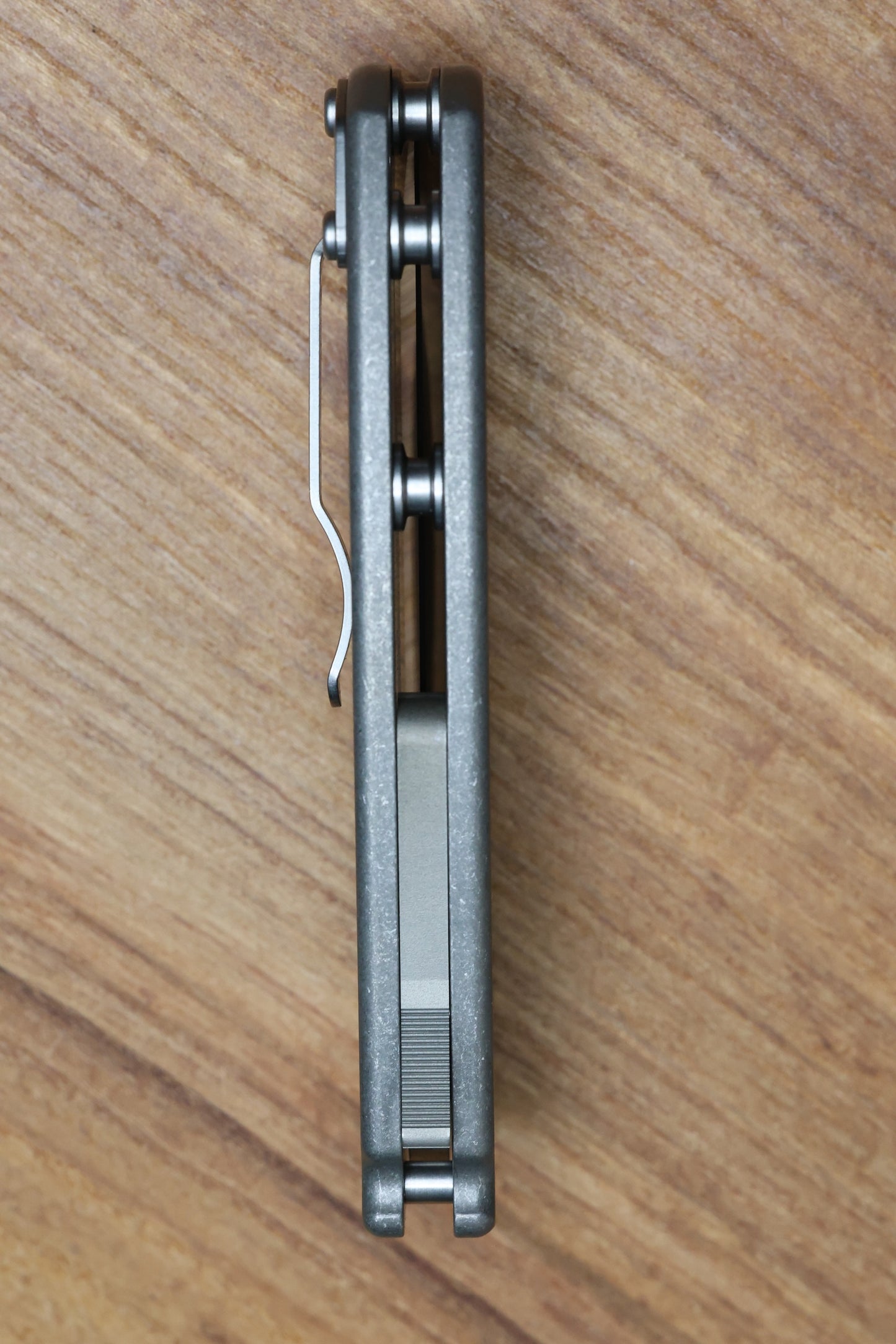 DEMKO KNIVES MG AD20 DROP POINT TWO TONE MAGNACUT & SMOOTH TITANIUM
