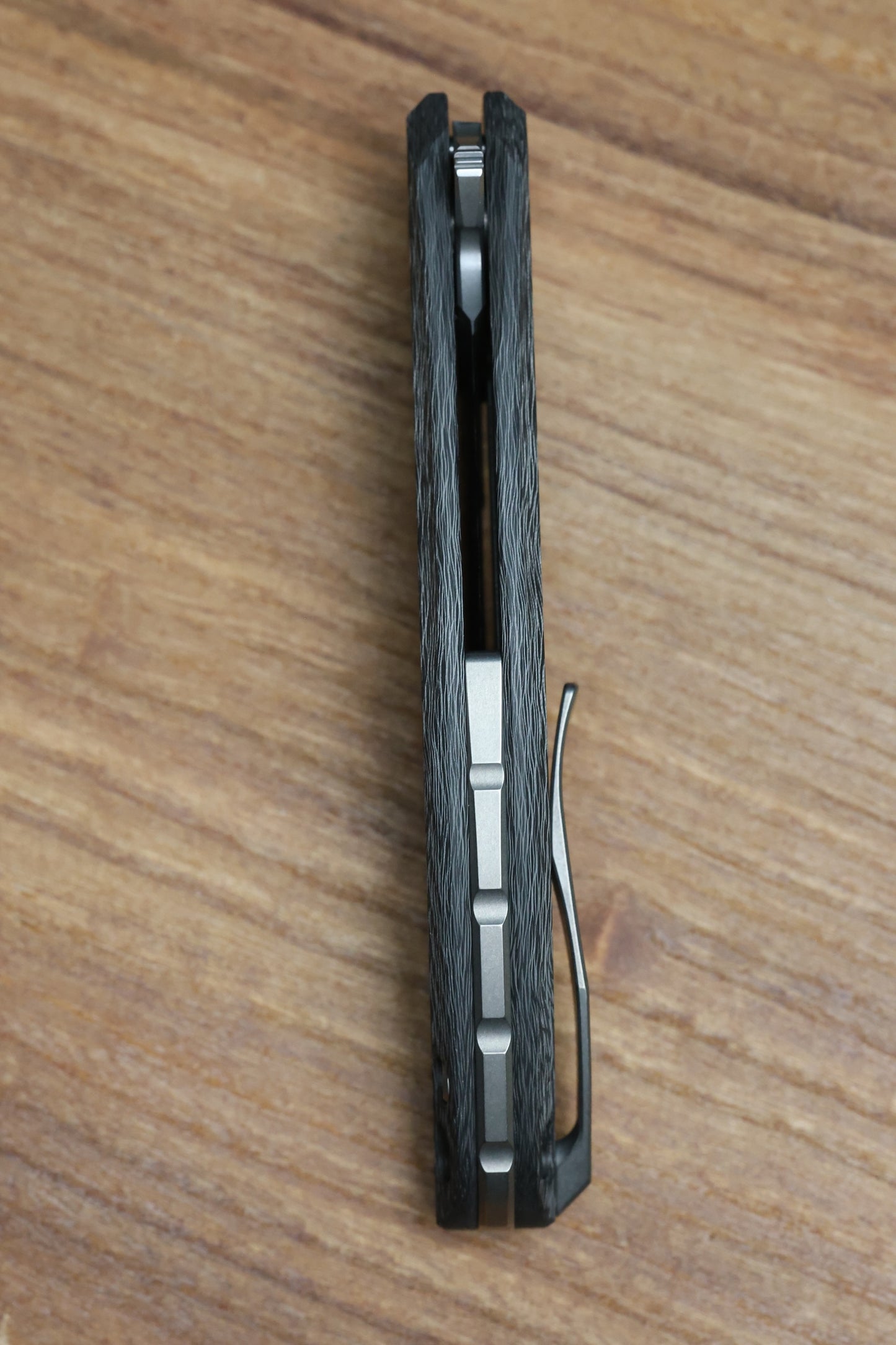 SHIROGOROV KNIVES STELLAR CF – BLACK CARBON FIBER HANDLE – M390 BLADE – MRBS