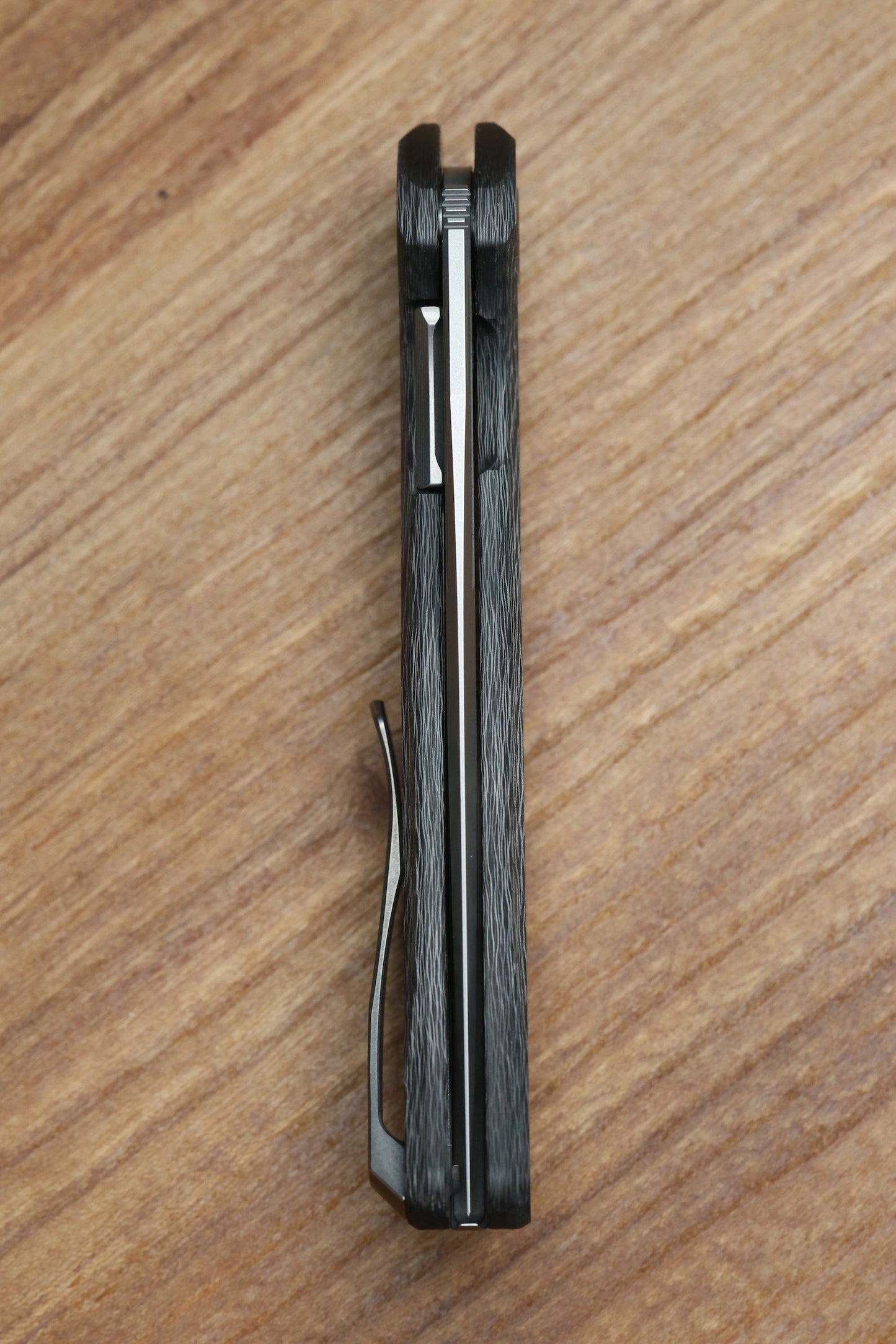 SHIROGOROV KNIVES STELLAR CF – BLACK CARBON FIBER HANDLE – M390 BLADE – MRBS