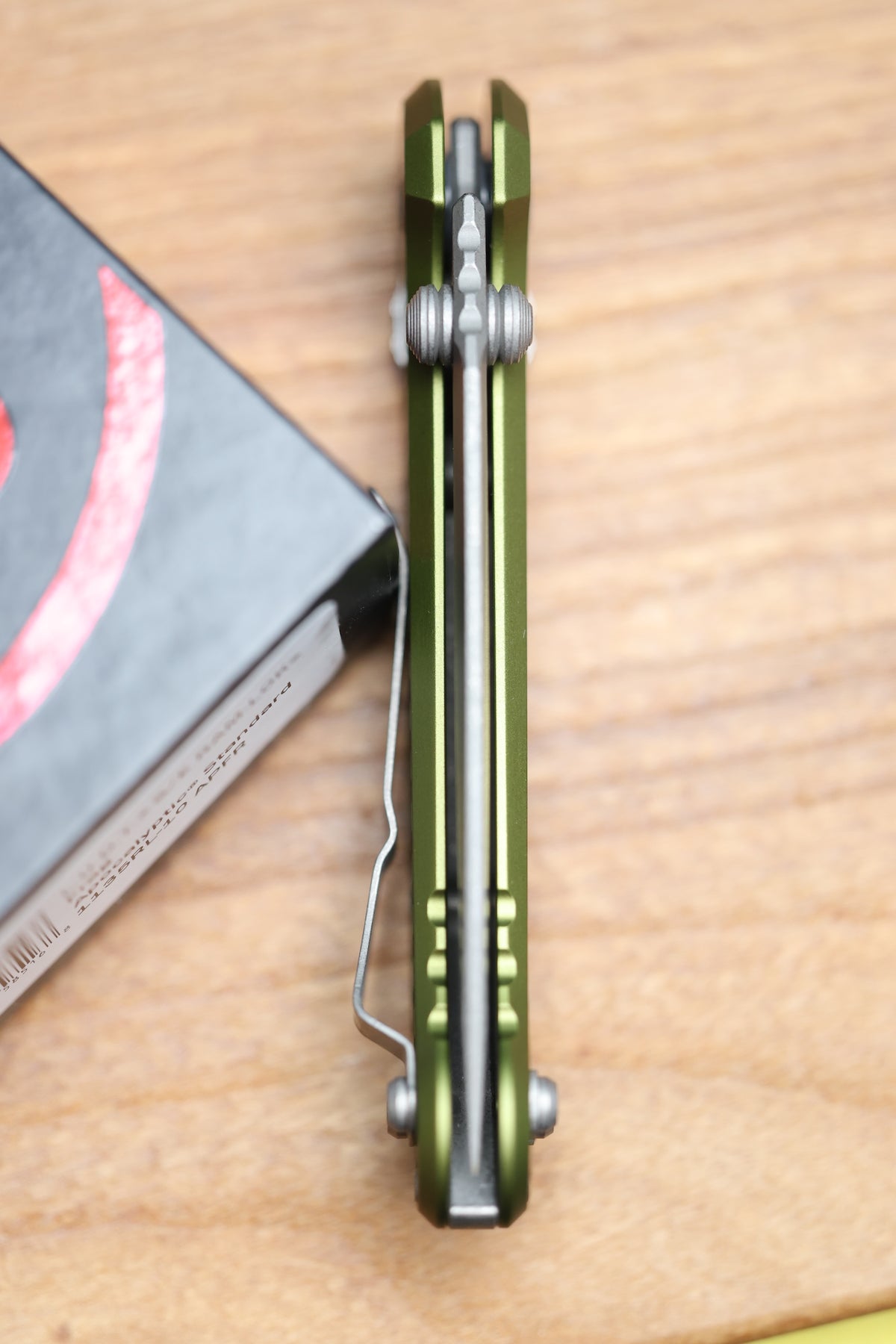 MICROTECH KNIVES LUDT RAM-LOK W/ OD GREEN FRAG HANDLE & APOCALYPTIC DROP POINT 1135RL-10APFROD