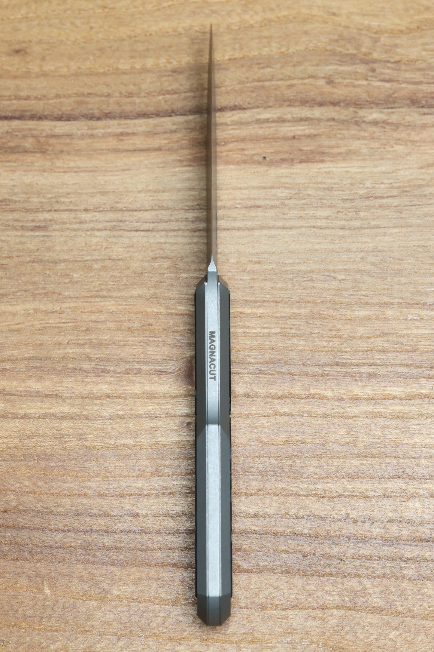 BMKT EXPLORER V2 DARK STONEWASH TITANIUM MARBLED CARBON FIBRE INLAY DROP POINT