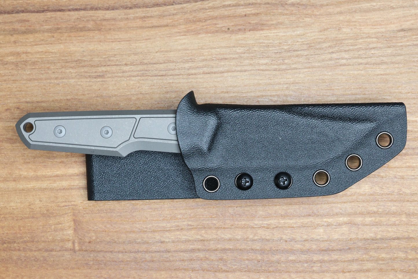 BMKT EXPLORER V2 DARK STONEWASH TITANIUM BOWIE TANTO