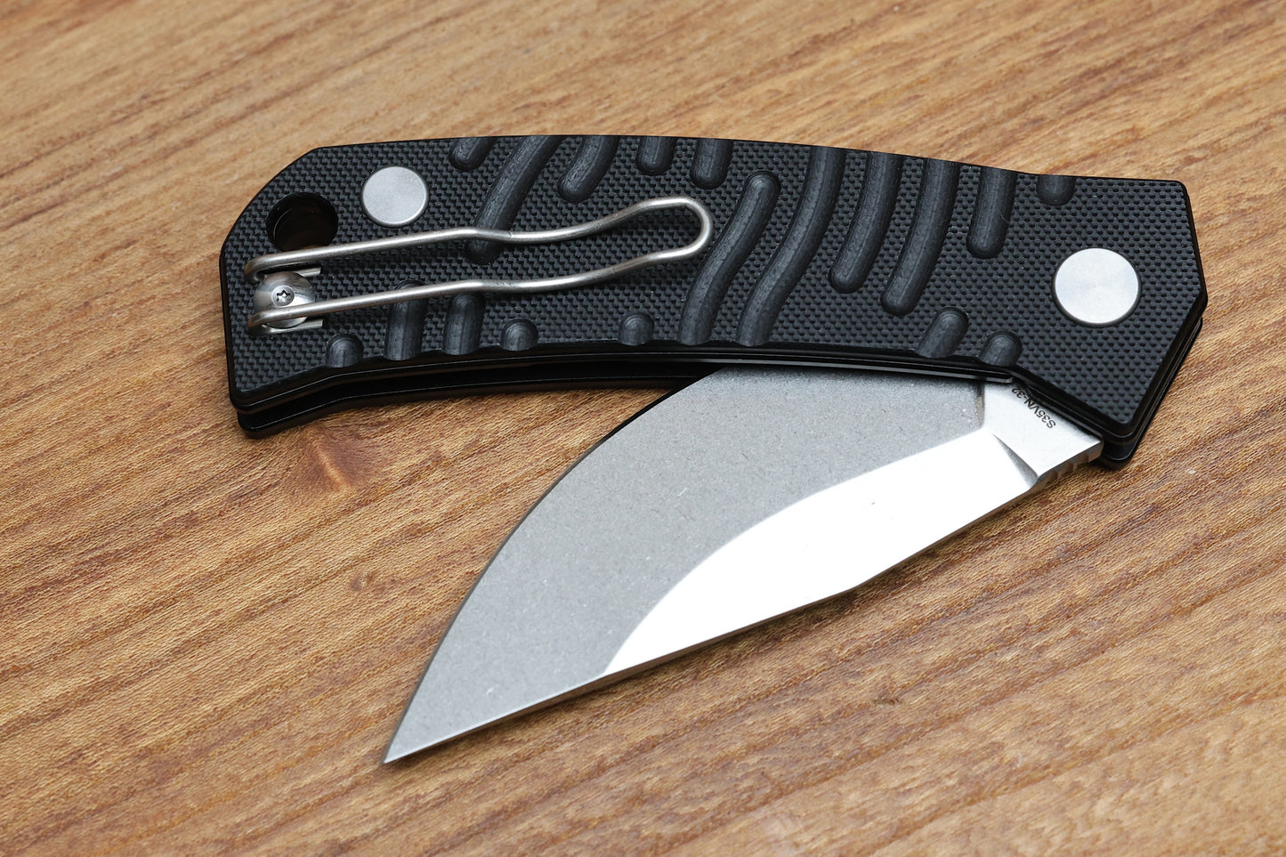 CUSTOM KNIFE FACTORY - ECHO UM BLACK G-10 & CPM-S35VN