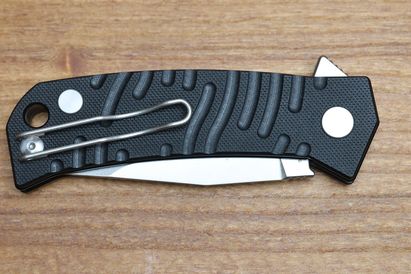 CUSTOM KNIFE FACTORY - ECHO UM BLACK G-10 & CPM-S35VN