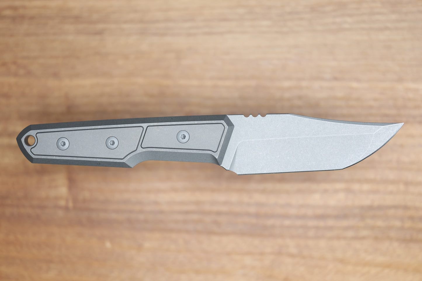 BMKT EXPLORER V2 DARK STONEWASH TITANIUM BOWIE TANTO