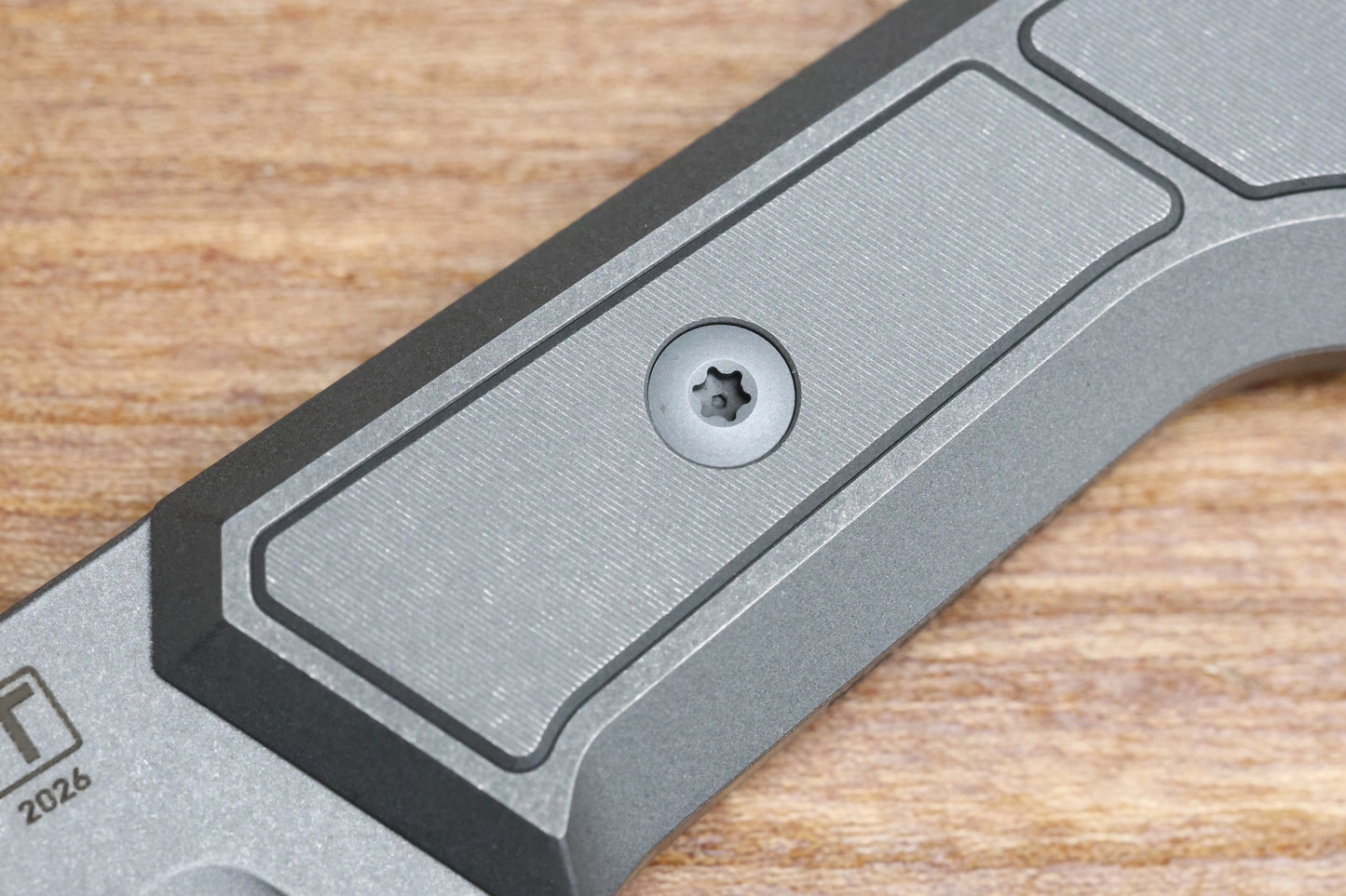 BMKT EXPLORER V2 DARK STONEWASH TITANIUM BOWIE TANTO