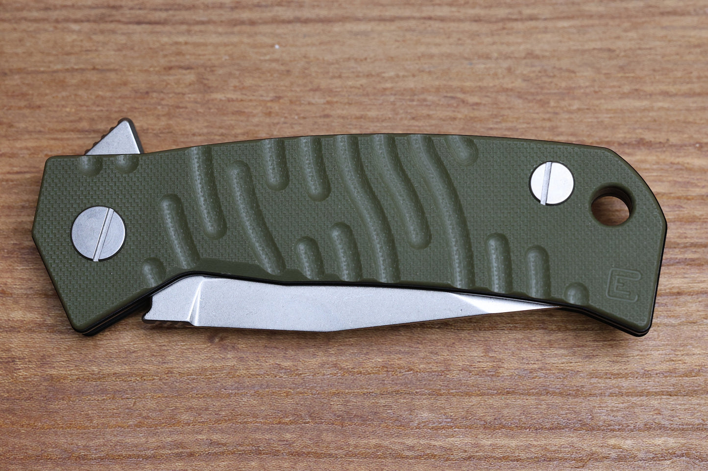 CUSTOM KNIFE FACTORY - ECHO UM GREEN G-10 & CPM-S35VN