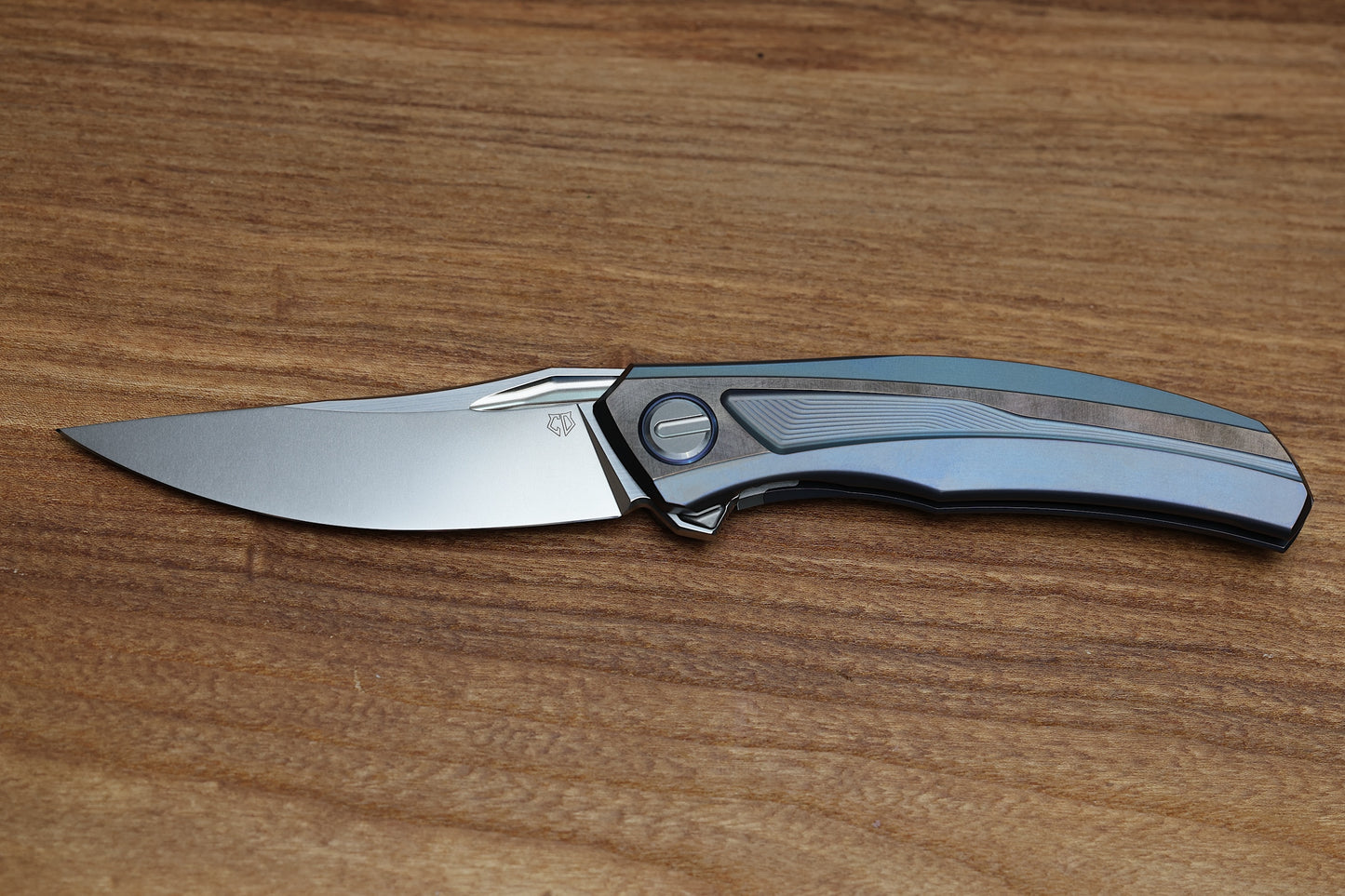 SHIROGOROV QUANTUM BLUE CUSTOM DIVISION S90V BLADE