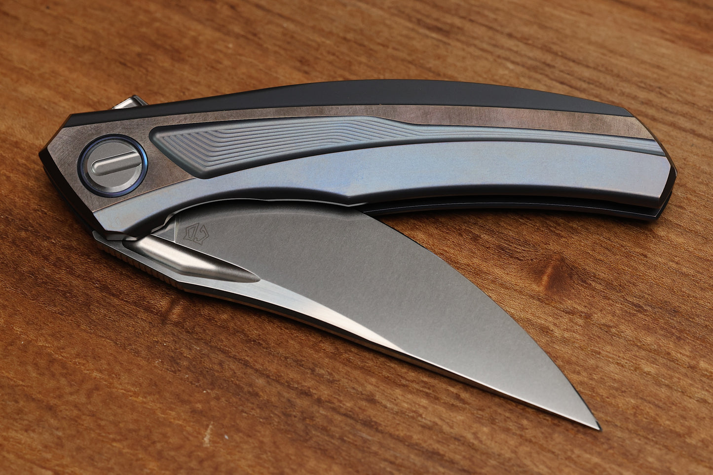 SHIROGOROV QUANTUM BLUE CUSTOM DIVISION S90V BLADE